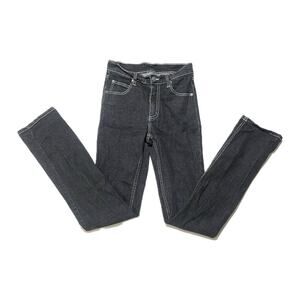 Cheap Monday Straight Leg Spel Black Jeans Size (28x34)